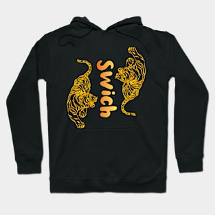 swiched tigers Hoodie